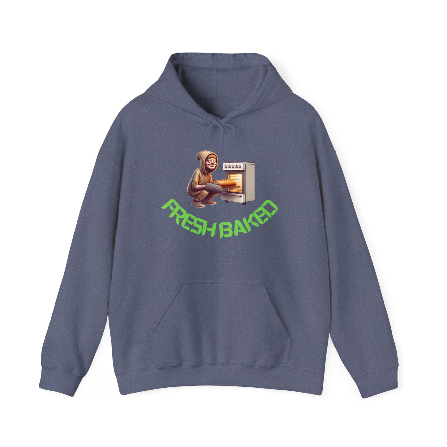 Fresh Baked Hoodie - Gift for Stoners - Funny Weed Pun