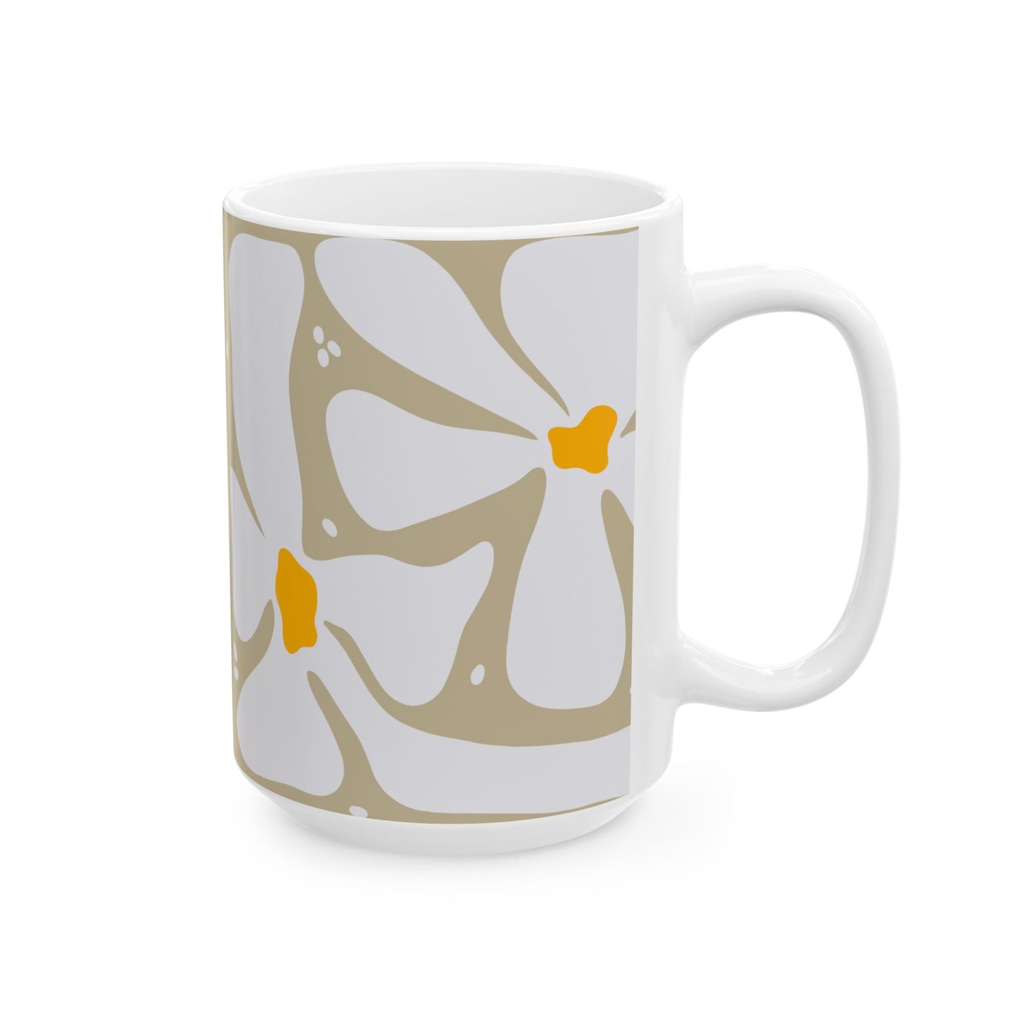 Funny Coffee Mug, (11oz, 15oz) Spilling The Tea While Sipping Tea!