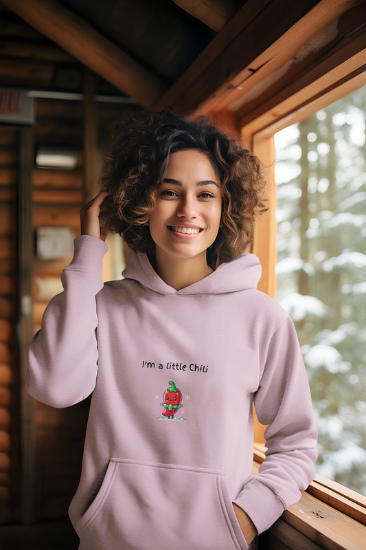 I'm a Little Chili Hoodie - Cutie Winter Gift - Pun For any Food Lover