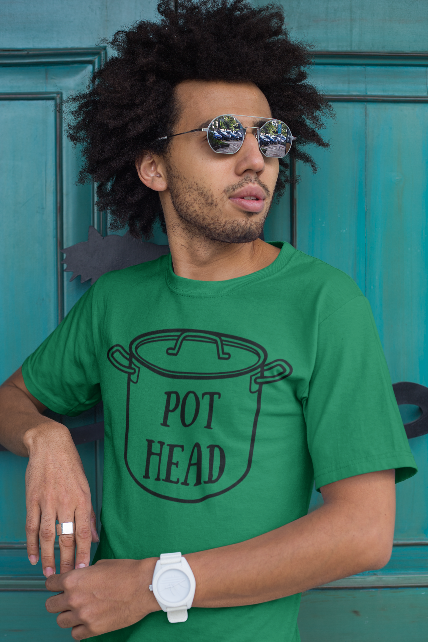 Pot Head Shirt - Gift for any Stoner or Cook - Funny Weed Pun