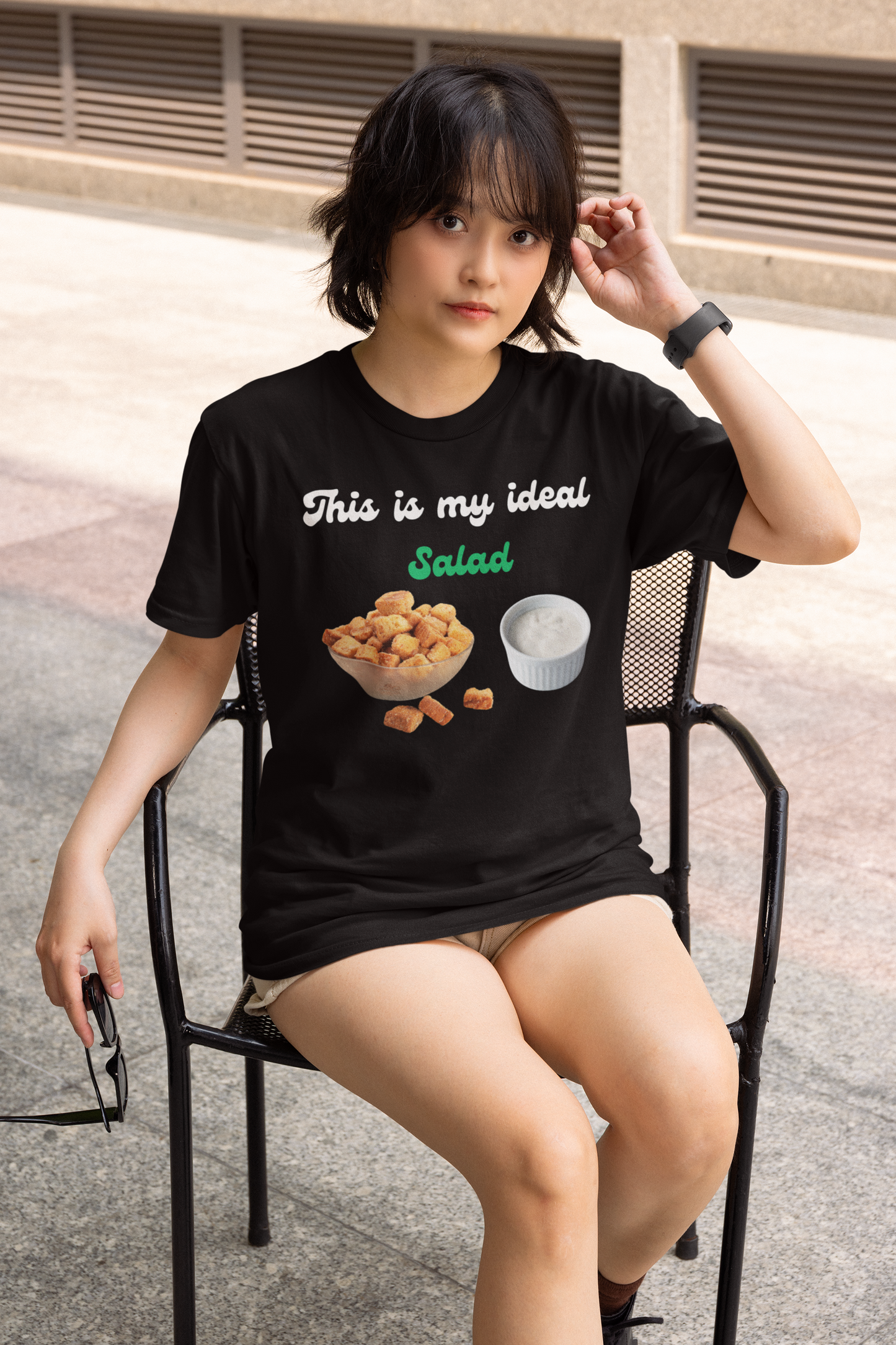 My Ideal Salad T-shirt -Gift For Salad and Ranch Lovers - Food Humor at its Finest