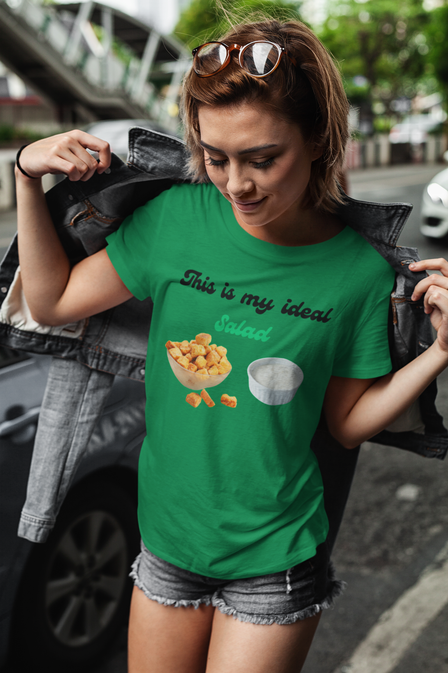 My Ideal Salad T-shirt -Gift For Salad and Ranch Lovers - Food Humor at its Finest