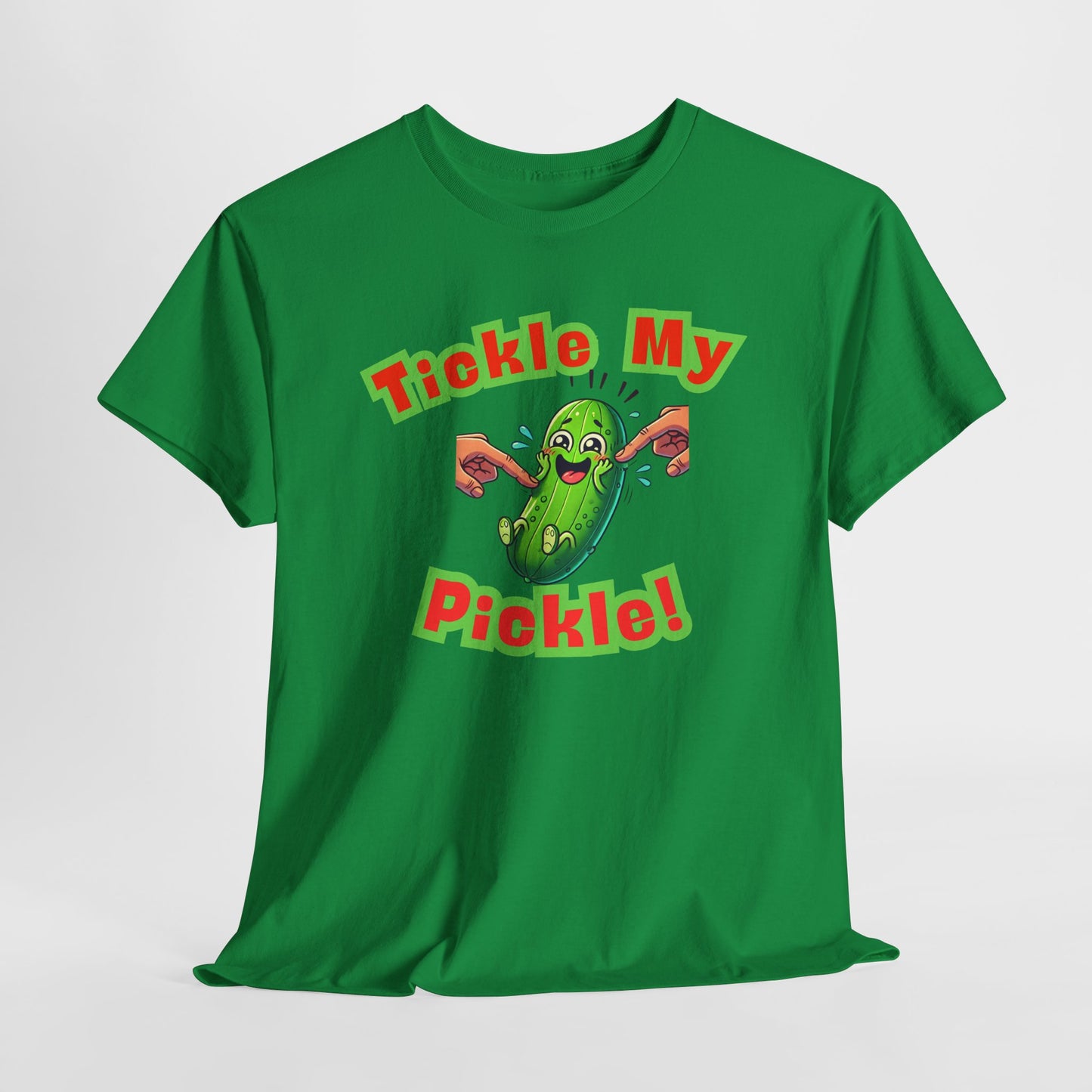 Tickle My Pickle! T-shirt - Gift for Friends or Loved One - Funny Food Pun/Innuendo