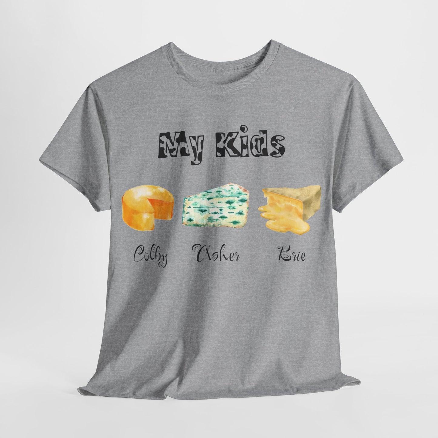 My Kids Cheese T-shirt - Gift for any Cheese Lover - Funny Food Humor