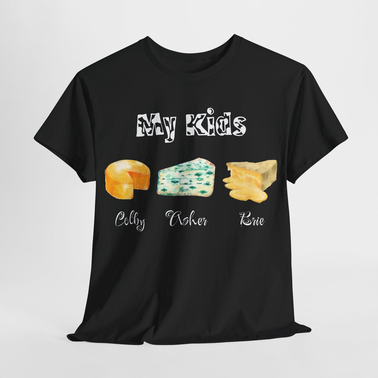 My Kids Cheese T-shirt - Gift for any Cheese Lover - Funny Food Humor