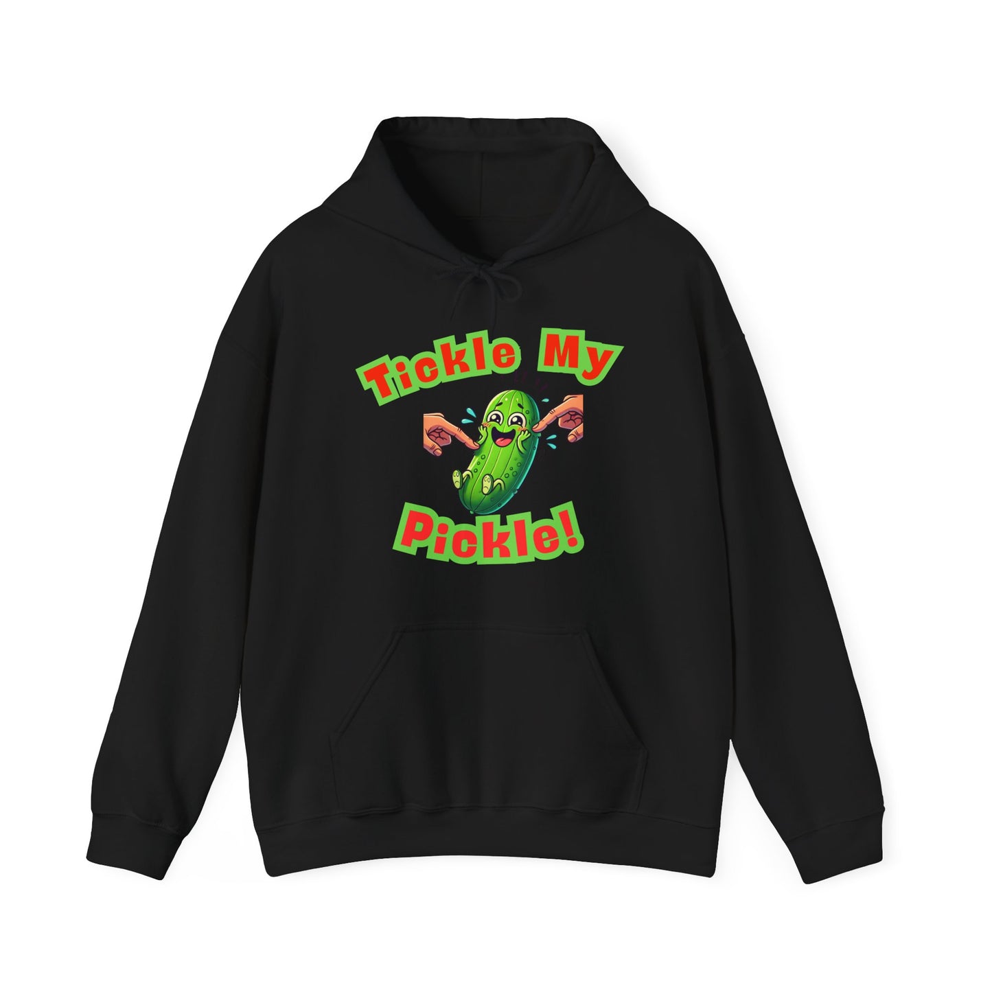 Pickle Hoodie - Tickle My Pickle - Funny Food Innuendo